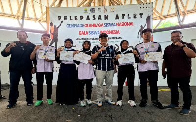 Rajai O2SN, MTsN 2 Kota Bandung Bawa Pulang 8 Medali